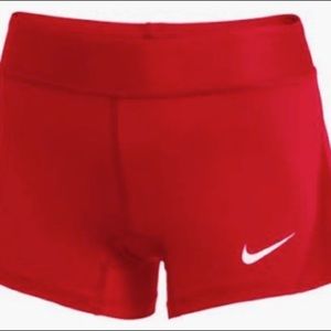 Nike Women’s Hyperelite Volleyball Shorts, Red Size Large, used